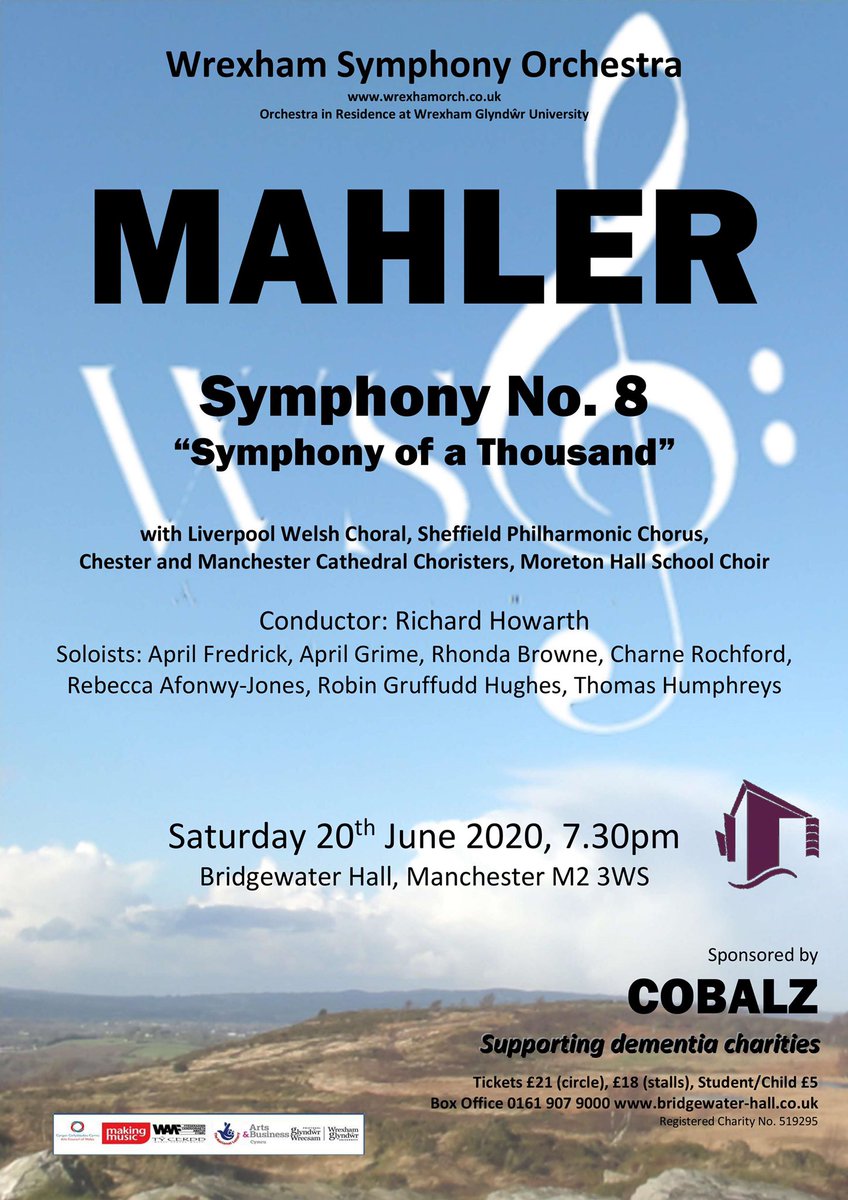 RobinGruffudd's tweet photo. Unawdydd yn y cyngerdd hwn                Soloist in this concert https://t.co/20Fc2sIOCM