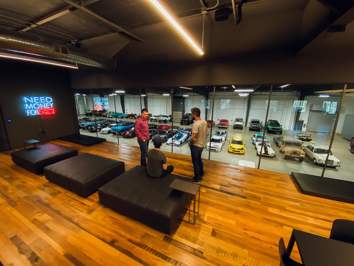 OpenTrackDrive's tweet photo. Such a great venue for this quarter's OpenTrack offsite. Thanks for the incredible hospitality OTTO Car Club! #ottocarclub #opentrack https://t.co/qQw5CjETcJ