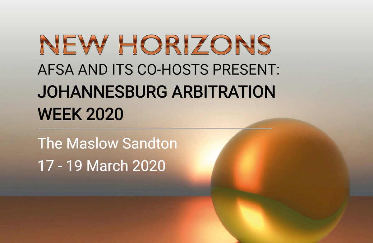 Arbitration_Jhb's tweet photo. Only 13 days left for Johannesburg Arbitration Week. To all our co-host it is now time to get. To all who want to book, the time is now! https://t.co/4KysjDm4v3