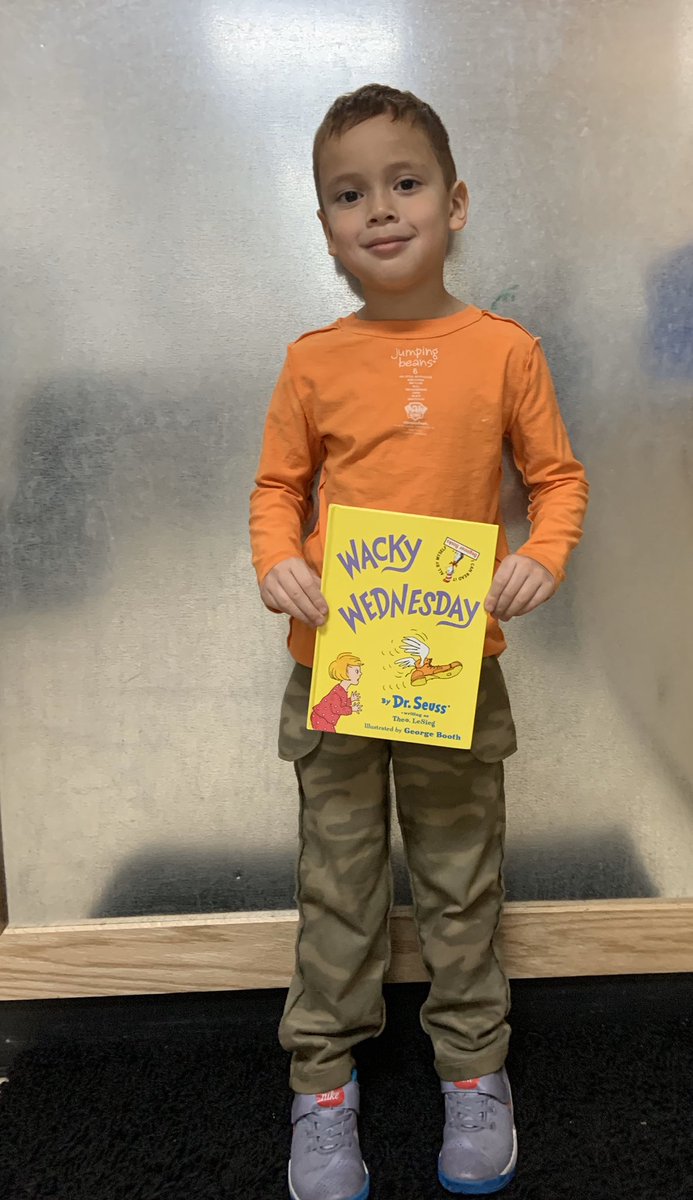 MrsAllsupK's tweet photo. It’s wacky Wednesday! #ReadAcrossAmerica2020 #WeShineBright #WeAreLakota https://t.co/b6qIgw3UYd