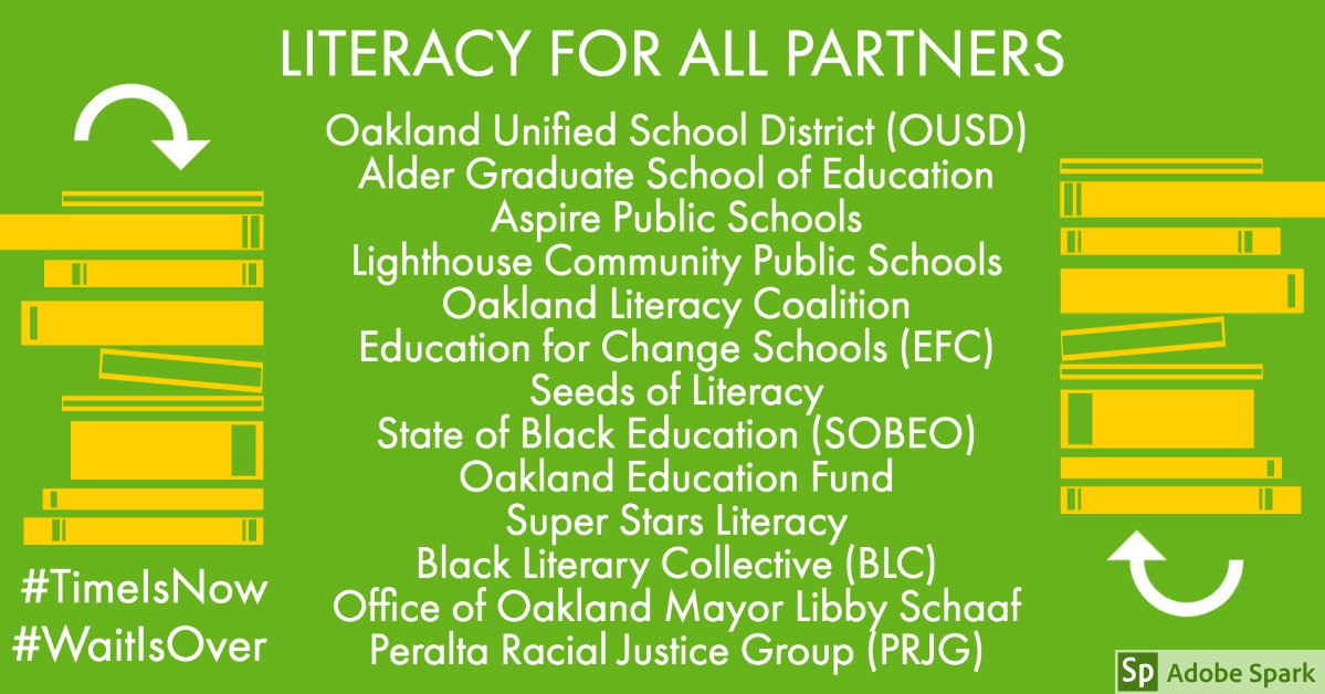 TheOaklandREACH's tweet photo. "I Can Do Things You Cannot, You Can Do Things I Cannot; Together We Can Do Great Things."
– Mother Teresa
@OUSDNews @AlderGSE @aspire @LCPSOakland @OaklandReads @EFCPS @SEEDSQuality @sobeoakland @OaklandEdFund @SuperStarsLit @LibbySchaaf 

#TimeIsNow #WaitIsOver https://t.co/iUJG0F5ojx