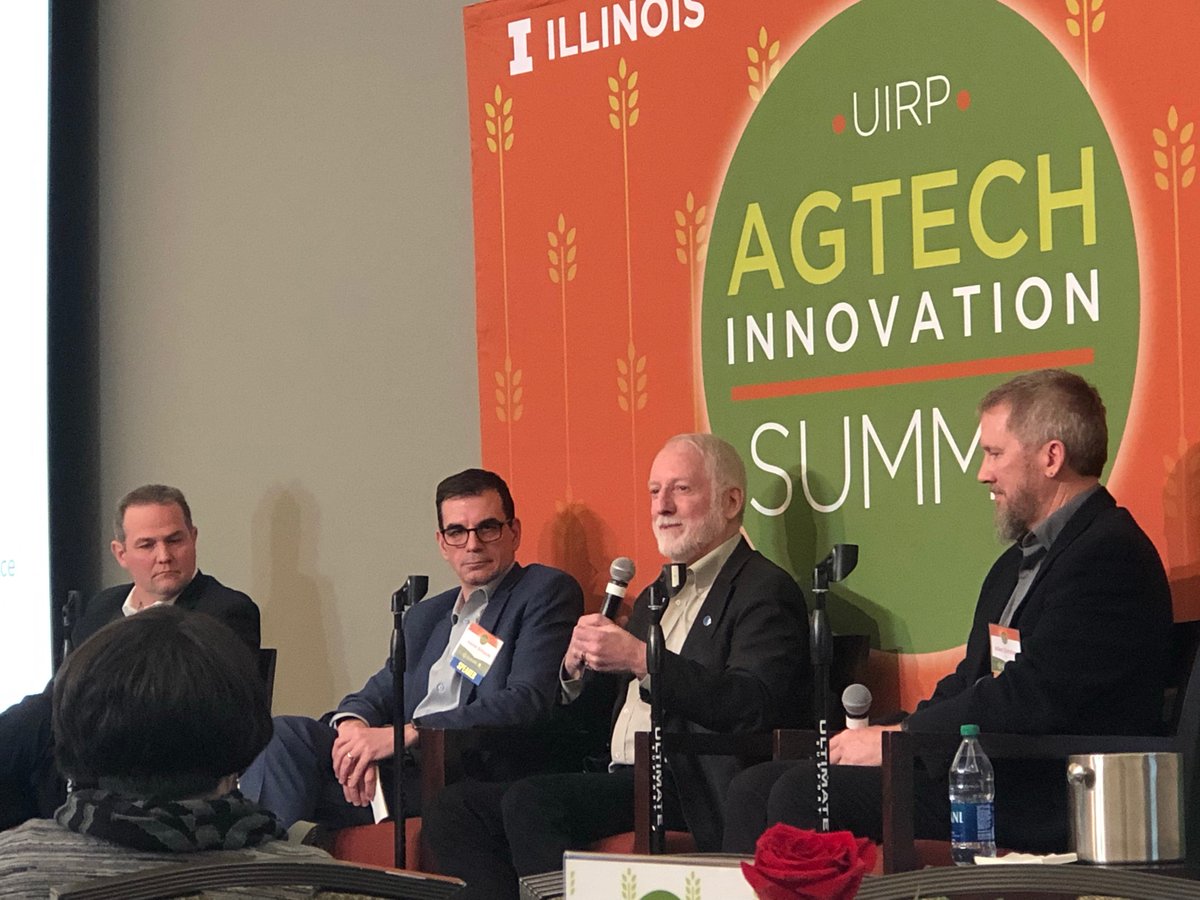 NealGutterson's tweet photo. It was a pleasure to participate in the state of agriculture panel at @UIResearchPark #AgTech20, addressing the incredible advancements we’re making at @Corteva, and the need for greater digital sophistication in our future ag workforce. #agtech #innovation https://t.co/32IeTK8QBP