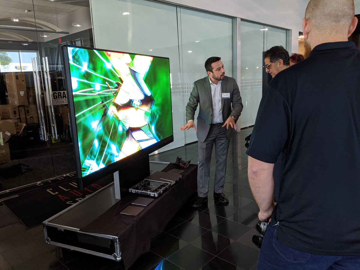 SharpBusinessUS's tweet photo. Our attendees are having a blast at the San Jose #NECShowcase today! Make sure to tag us in your photos📸 #AVtweeps https://t.co/6lxGMSqZbO
