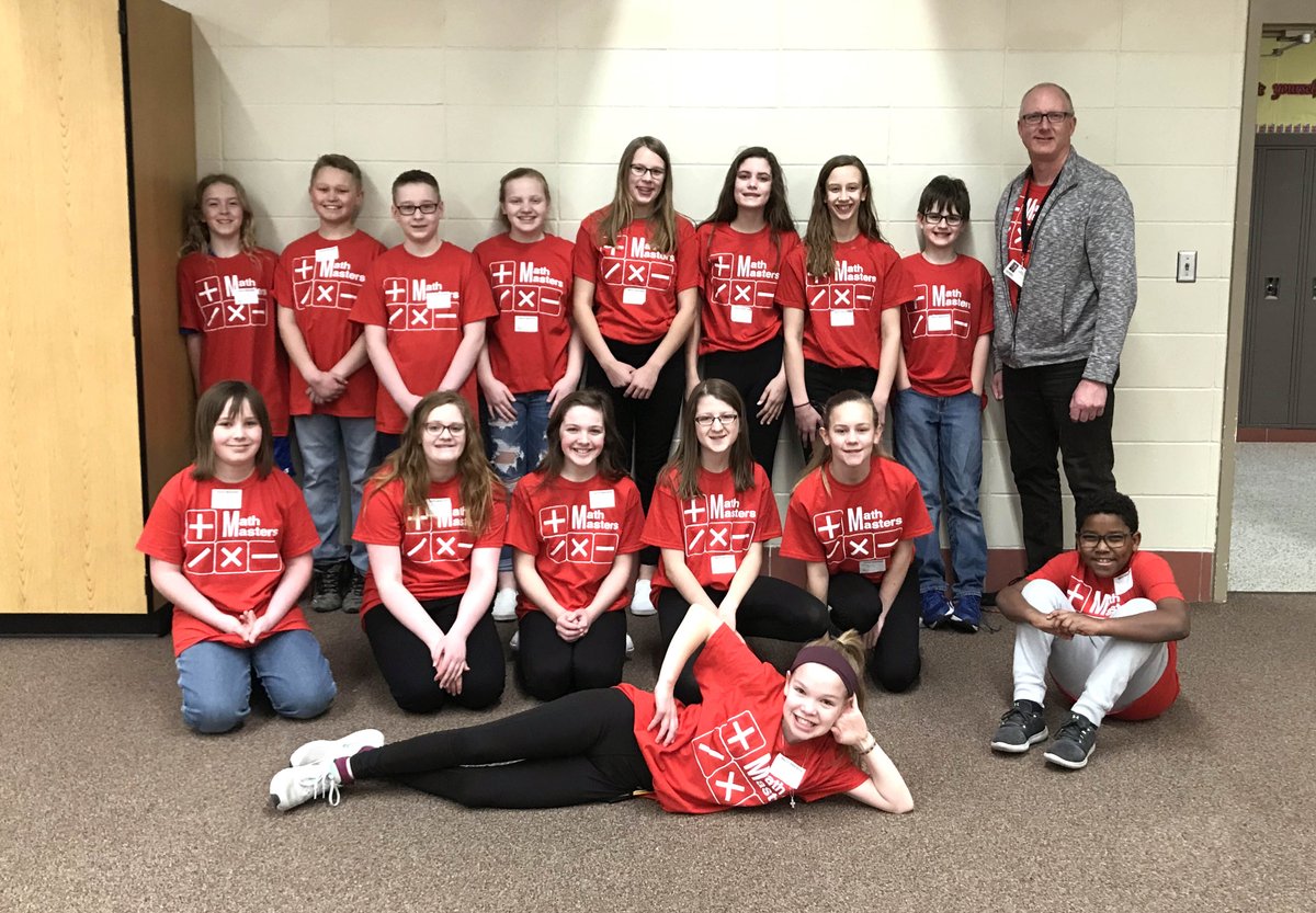 isd47's tweet photo. SRRMS hosted the 2020 Math Masters Competition on February 28. 104 students representing 6 schools from around central Minnesota competed individually and as teams on 8 sets of mathematical problems. #StormStrongMath #SRRMS https://t.co/riFay6gz3P