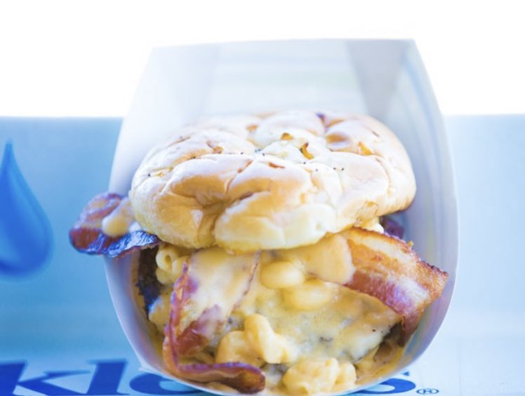 bridgetmmulcahy's tweet image. Ron Swanson would absolutely love Spring Training. ⚾️🥓 (Goodyear Ballpark, Surprise Stadium) #BaconWrappedEverything