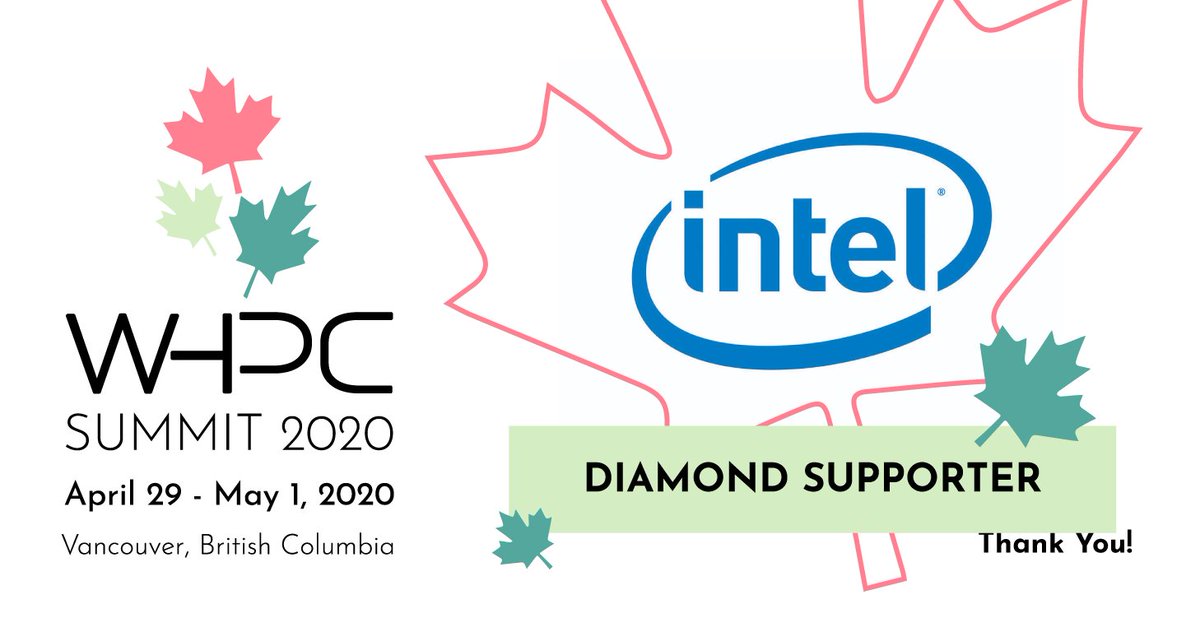 women_in_hpc's tweet photo. Things are really gearing up for #WHPCSummit! We would like to thank our Diamond Supporter @intelHPC for stepping in to ensure our attendees get the most of our #HPC tech talks, careers advice, and presentations. Want to join us? https://t.co/4jvZ4AZ3rY https://t.co/9DpHJAYV7o