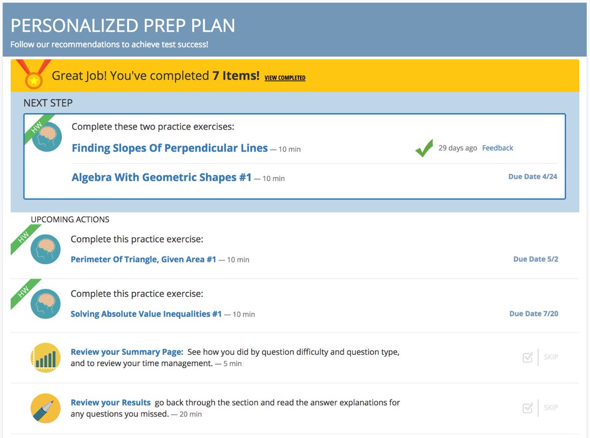 testinnovators's tweet image. Not sure how to help your student prepare for your admissions test? Our Personalized Prep Plan will guide the way! Learn more: hubs.ly/H0nlWZr0

#TestInnovators #SSAT #ISEE #PSAT #ACT #SAT #TestPrep