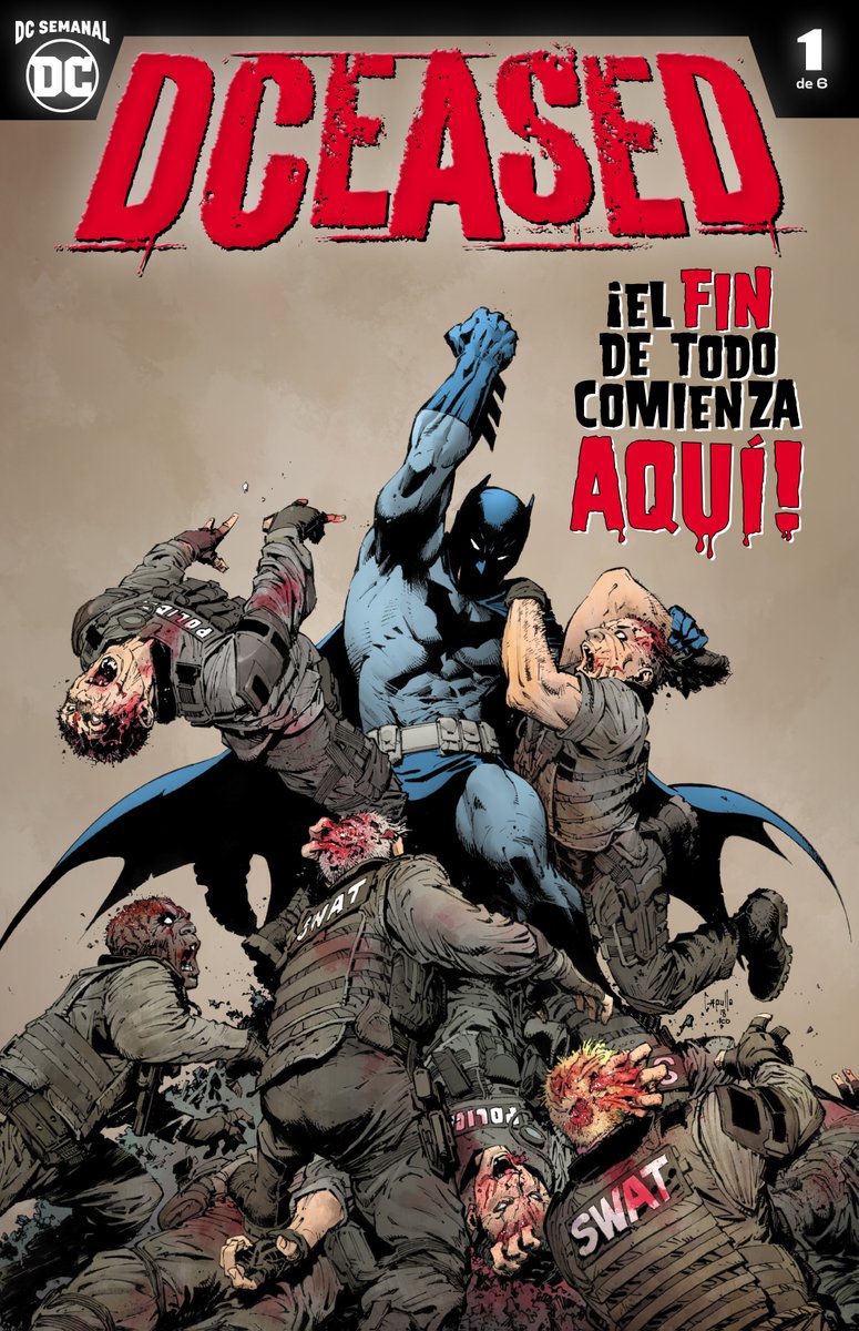 DCcomicsMX's tweet photo. ¿Ya tienes el primer número de la serie semanal DCeased? Presúmenos cuál de las cuatro portadas escogiste.

https://t.co/xoBQRdqcSl https://t.co/a2XPGpbFfN