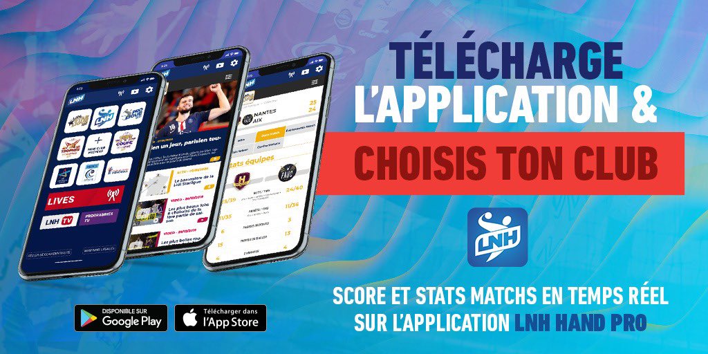 LNHofficiel's tweet photo. Tu veux suivre l'évolution du score en temps réel de ton équipe préférée ?
Télécharge la nouvelle application LNH 📱👍
👉 Android => https://t.co/W7wLBE32kn
👉 IOS => https://t.co/3GjGsb6NA9
😉
#VibronsPlusFort https://t.co/xnH6OqAawq