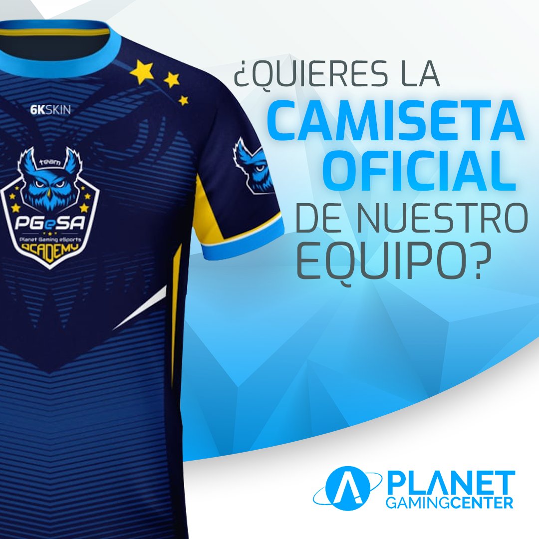Planetgamingce's tweet photo. ¡Consigue la camiseta oficial de nuestro equipo!

➡ https://t.co/2lZHykiY8X
📍 C/ Doctor Fleming, 3, #Elche https://t.co/hkltb7keY4