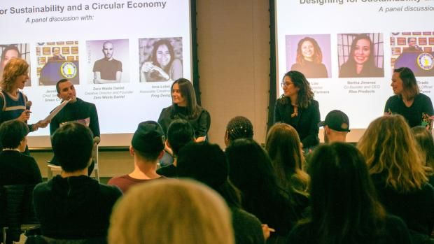 Recap: <a href="/nyumakerspace/">NYU MakerSpace</a> Design Week, held February 10 to 14 at NYU Tandon revolved around the idea of a circular economy featuring @alffayard, <a href="/ZeroWasteDaniel/">zero waste daniel</a>, Inna Lobel of <a href="/frogdesign/">frog</a>, Jennifer Tirado of <a href="/GreenCityForce/">Green City Force</a>, <a href="/bjimenezl/">Bertha Jimenez</a> bit.ly/2TAtfeA #Sustainability