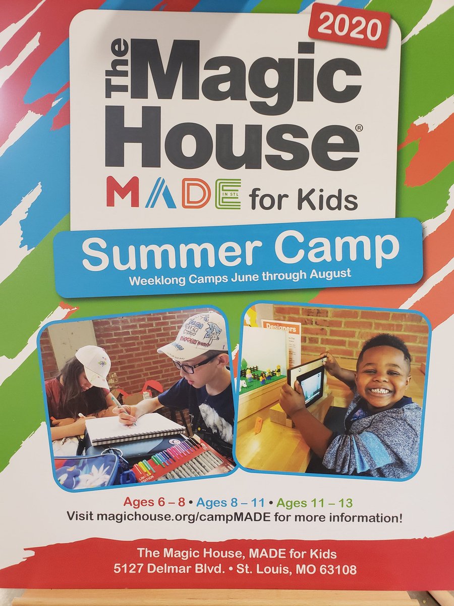 SpurgeonEdTech's tweet photo. Checking out The Magic House MADE for kids with the ETA group of STL!
I love Makerspaces! #magichousemade https://t.co/d8PeJ3CG2c