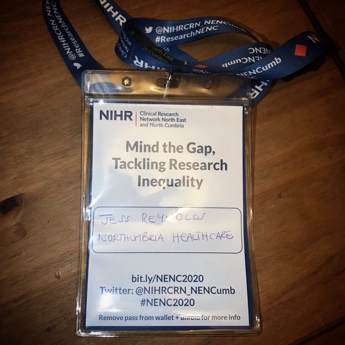 JeSs_Reynolds17's tweet photo. What a fantastic, interesting, captivating day!! #NENC2020 @NIHRCRN_NENCumb https://t.co/R6x5IlhpHV