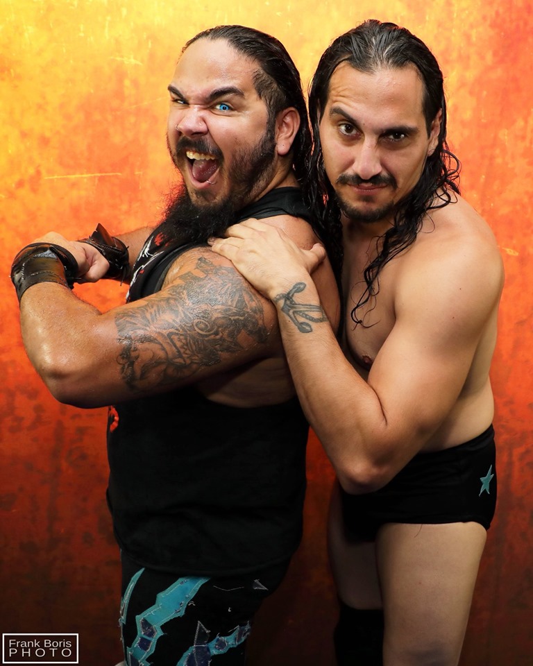 AceFusionCW's tweet photo. Is the 7 Foot Tall ready for #TheShow of the #SamboShow? #TheAdvocates battle #TheThrone, #Studio22, & #TheSamboShow in a Four Corners Tag Match! Will #TheResistance overtake the AFCW Tag Division? Get your tickets @ https://t.co/QzTAy8jtUz! #TheMonsterCometh #MrGoodLuck #ElLobo https://t.co/BNNyI7yvnp