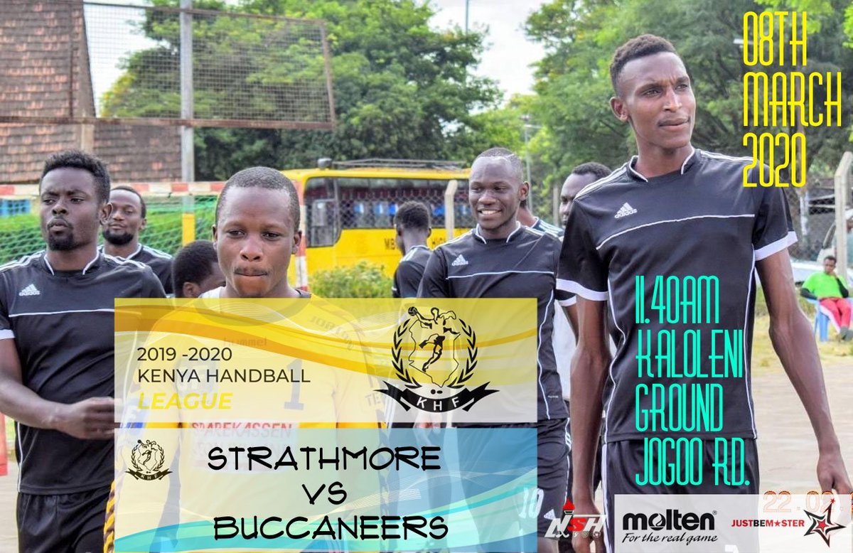 BuccaneersHand1's tweet photo. Game of the weekend. Come one, come all and cheer us. @handball_kenya @NCPB_KE @moscakenya @ihf_info @StrathU https://t.co/xjHAMby094