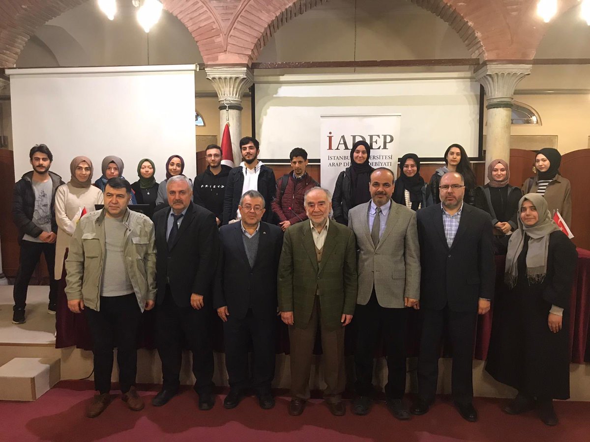 ibrahimsaban's tweet photo. Bugün konuşmacı olarak akademisyen olmama vesile olan muhterem hocam Prof. Dr. Ahmet Suphi FURAT‘ı ağırladık. #istanbuluniversitesi #istanbuledebiyat #iadep #iader #istanbuljas #iudilkultur #dilkulturdergi #iuarapdili #iü #istanbuluniversity #iüedebiyat #istanbulüniversitesi https://t.co/3Qnsc8UAjd