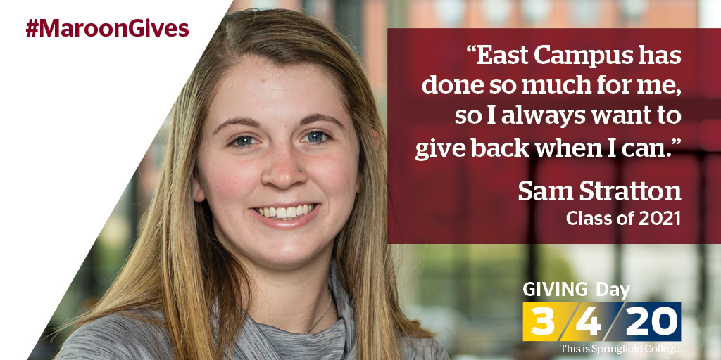 SpfldCollege's tweet photo. Tell us why YOU GIVE by using #MaroonGives.
https://t.co/gWXmhUwshX https://t.co/1SpuLCnNa7