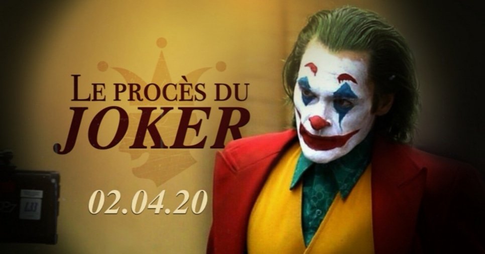 ADEFMulhouse's tweet photo. ♦️♣️Après les procès incontournables de Voldemort, Dark Vador, Thomas Shelby, Scar,...Cette année, pour sa 1ère édition, L'ADEF te propose de participer à celui du Joker♠️♥️

Celui-ci aura lieu le 02 avril prochain, à 18h30 dans l'amphithéâtre WEISS, campus Illberg

🎟️Entrée 4€ https://t.co/DHcbw3Uoyu