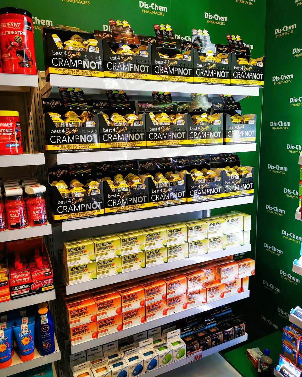 best4_sports's tweet photo. Your @best4_sports #crampnot is ready to be flying off the shelves at the @ctcycletour - visit us this week at the expo in partnership with @dischem_pharmacies.
.
.
.
Good, better, BEST4 you,
https://t.co/ZhMw7Bkk9z https://t.co/u7pQY6iyU6