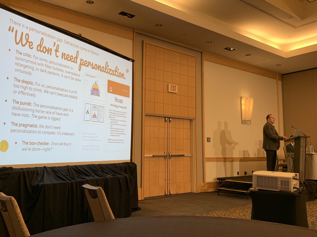 dougkalish's tweet photo. Great discussion around content personalization by @jeffmacintyre at KM Showcase #KMShow https://t.co/8GKMH1uE2q