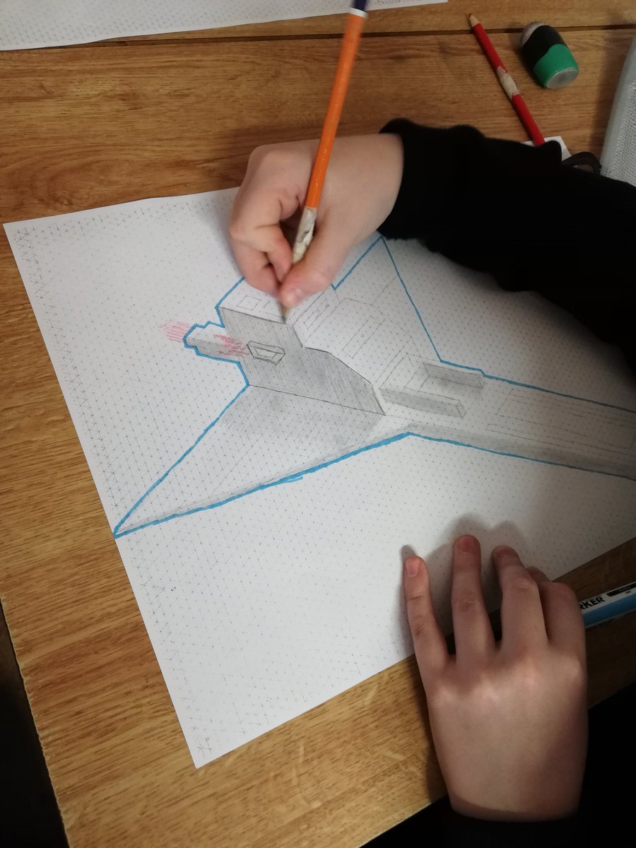 techStMacs's tweet photo. 1st yr Graphics ๐โ๏ธ. just finished introduction to freehand sketching. They were tasked with using items from their kit bag/pencil case to design a space craft.great imagination and sketching/rendering skills on display ๐๐ #Engineersweek #worldofgraphics #jct4 https://t.co/ZeR6De0UxF