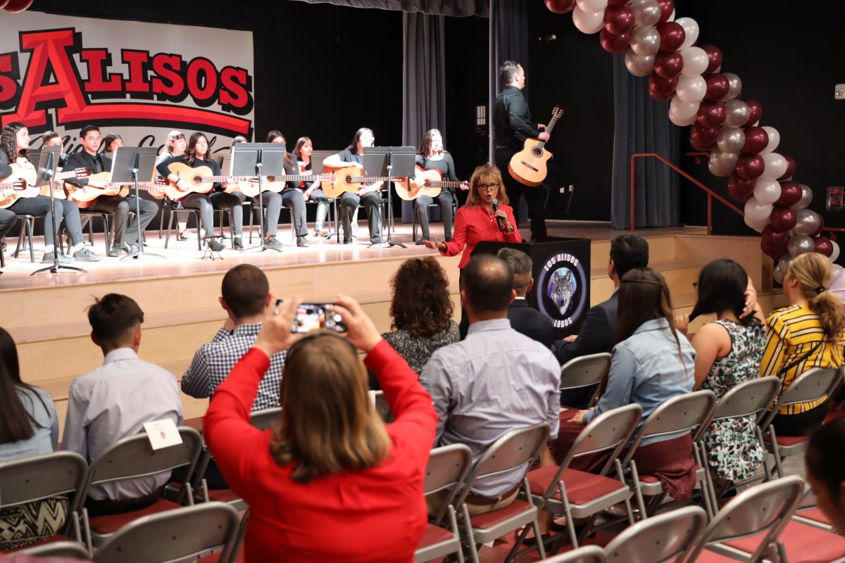 nlmusd's tweet photo. Tuesday marked the Grand Opening for the Multi-Purpose Room Modernization Project at Los Alisos Middle School.  Attended by students &amp; parents, NLM Board @judecazares1 @TiradoNLMUSD @Emprmemo &amp; NLM Staff @hdanielianedd @Varssatty &amp; Estuardo Santilan #futureready #nlmusd https://t.co/DqZPfrbjbF