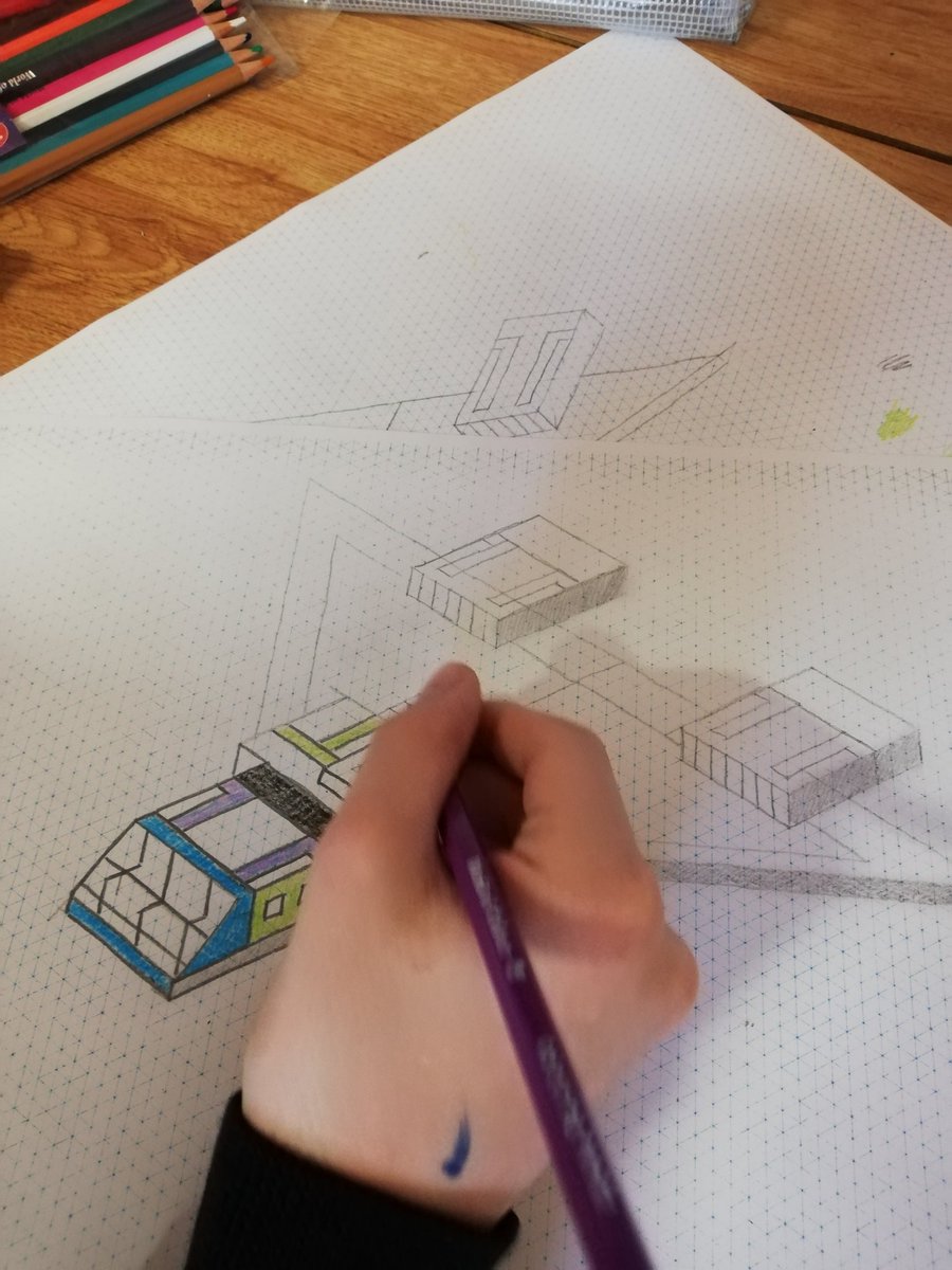 techStMacs's tweet photo. 1st yr Graphics ๐โ๏ธ. just finished introduction to freehand sketching. They were tasked with using items from their kit bag/pencil case to design a space craft.great imagination and sketching/rendering skills on display ๐๐ #Engineersweek #worldofgraphics #jct4 https://t.co/ZeR6De0UxF