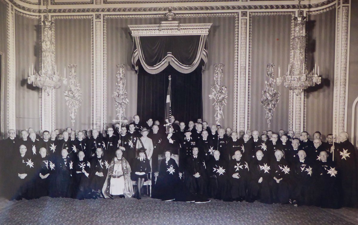 SourceVosj's tweet photo. Our #SovereignHead on 3 March 1971 #investing William of Gloucester and Princess Royal in #OrderofStJohn at #BuckinghamPalace William’s younger brother was appointed Grand Prior in 1975.
#OneStJohn #ProFide #ProUtilitateHominum #StJohnPeople
@StJohnINTL @StJohnsGate @RoyalFamily https://t.co/M04rcZtPCd