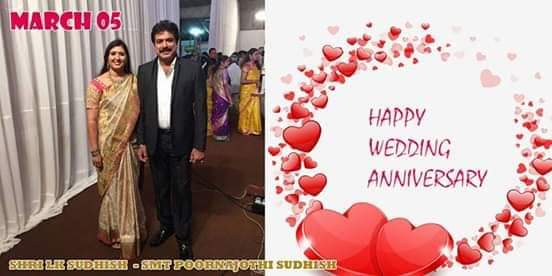 ellkayyes's tweet photo. Happy Wedding Anniversary to Our Managing Director &amp; Managing Partner                                     Regards #ELLKAYYES Family @lksudhish https://t.co/YEqIiVNuQa