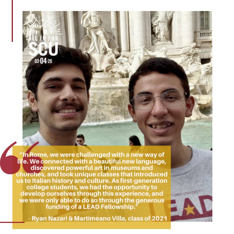 SCULEADScholars's tweet photo. By donating to the #scholarship and #fellowship fund, you help support LEAD Scholars interested in engaging in extracurricular learning opportunities that will support their vocational development. Go #AllInForLEAD ⭐️! https://t.co/Cx6MA8jOQD