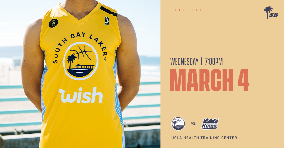 CValleyLakers's tweet photo. Tonight we take on the Kings in the South Bay 🌊

🏀⬆️: 7:00 PM PT
🆚: @StocktonKings 
📍: @UCLAHealthTC 
🎟: https://t.co/20yslpj6Hy https://t.co/BpRgmCUk2r