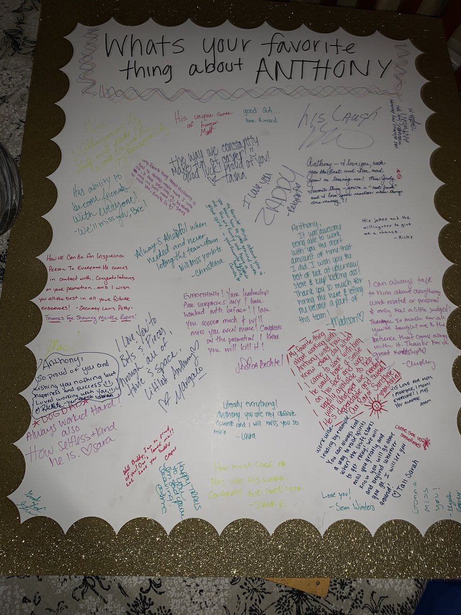 abcchilis's tweet photo. Overwhelmed by the amount of #chilislove and support #teamForney showed me last night. Thank you for so many great memories and experiences that I will carry on into my new restaurant! :)
@chad_balfour @seanwinters21 @sarahmalford05 @bert2414 @auroravrosas @Ernest___Perez https://t.co/dBtpWWIYmD
