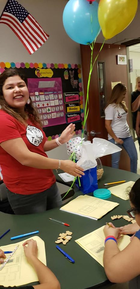 TeagueJan's tweet photo. So proud of Mrs. Estrada...she was named Pasadena ISD Bilingual Teacher of the Year!! She is an amazing 3rd grade math teacher! I am very lucky to have the opportunity to work with her!! @Laura19988036  #pisdmathchat #kruseelementary https://t.co/XCi4r7pByS