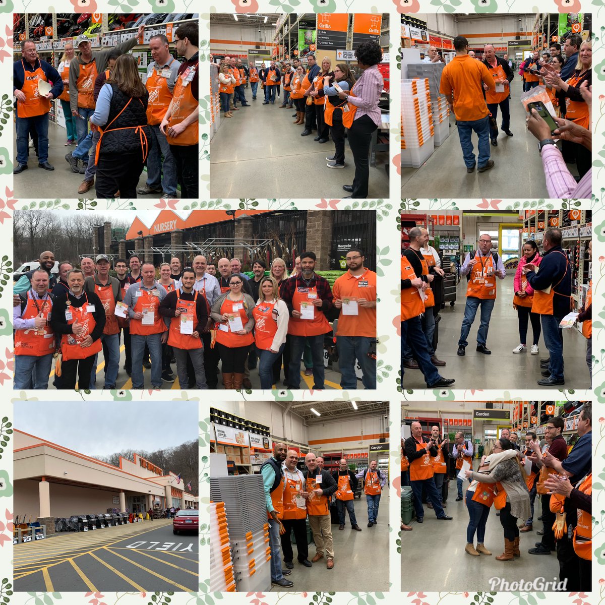 JessicaMeaney3's tweet photo. Team 6209, Danbury, is locked and loaded and ready for Spring! Store looked fantastic and had some awesome associates to recognize! Thanks, for having us! Special shout out to Scott for leading such a fantastic team😎! #DanburyStrong #NEProud #D32CaughtSpringReady @JasonArigoni https://t.co/G1j1XGmLBQ