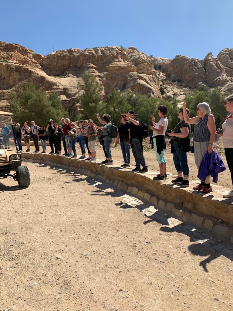 Petra at its most splendid as Their Majesties ended their State Visit to Jordan today. We met quite a few Norwegians along the way, and hope more people will travel between our two countries. Sustainable tourism was one of many topics on the agenda this week.