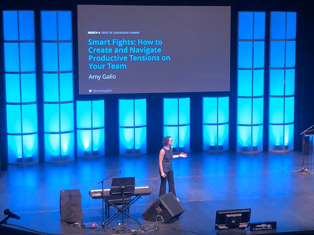 SHS_JFLI's tweet photo. Thanks to @amyegallo for reminding us all that conflict can be productive for a workplace if handled with kindness, compassion and empathy. #bestsummit https://t.co/CGUsehxEMq