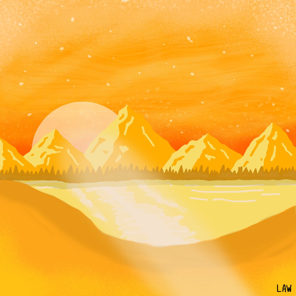 larryblaw's tweet photo. Just a happy little minimalist landscape.
•
#illustration #prismacolor #penandink #art #drawing #minimalist #vecor #copic #markers #affinitydesigner #arteza #landscape #wildwest #western #flatvector https://t.co/H4s0phauSg