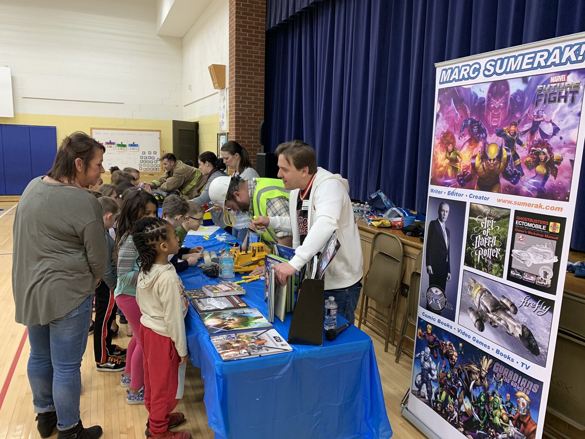 Wilcox_AP's tweet photo. Awesome Career Day Fair for our littlest Tigers! Great Job Mrs. Boutros. @wilcoxprincipal https://t.co/cJ1YxdN96A