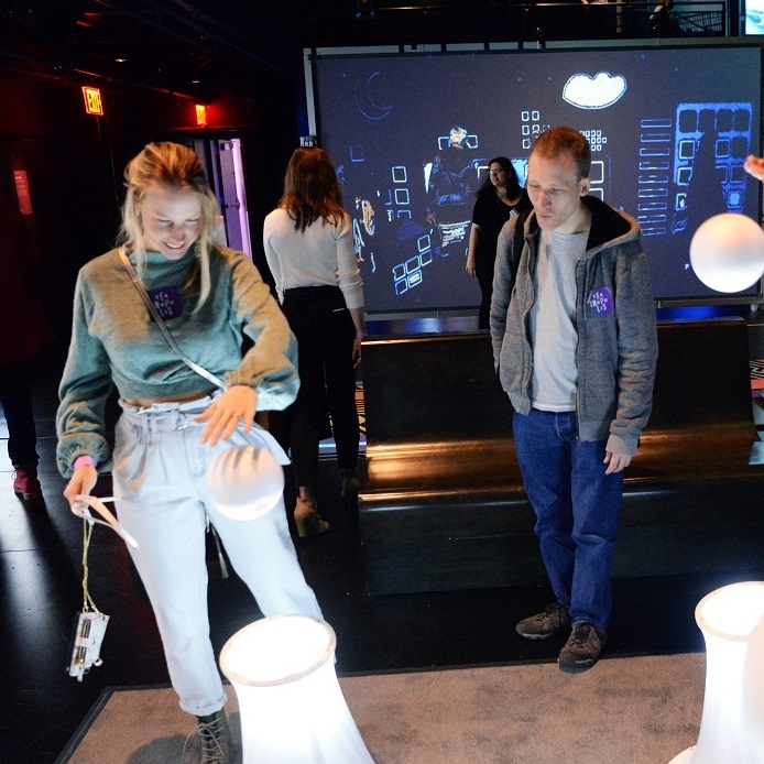 BAM_Brooklyn's tweet photo. Join us during the final week of our interactive technology showcase #BAMteknopolis, which runs through Mar 8! Plus, adults save $15 off tickets for evening sessions (through Mar 7) with code TEKNOFFER. Tix: https://t.co/4HC9pvthKg https://t.co/XHziJghT3h