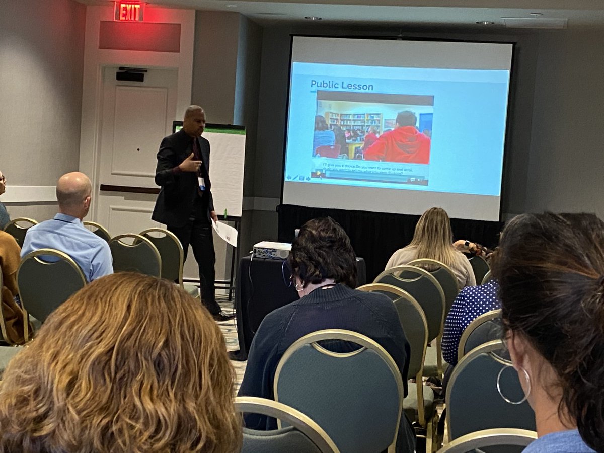 CSMP_Network's tweet photo. Kyndall Brown from CMP discusses the California Action Network for Mathematics Excellence and its model of equity-focused lesson study. #LeadLearn2020 https://t.co/46yxjaByN6
