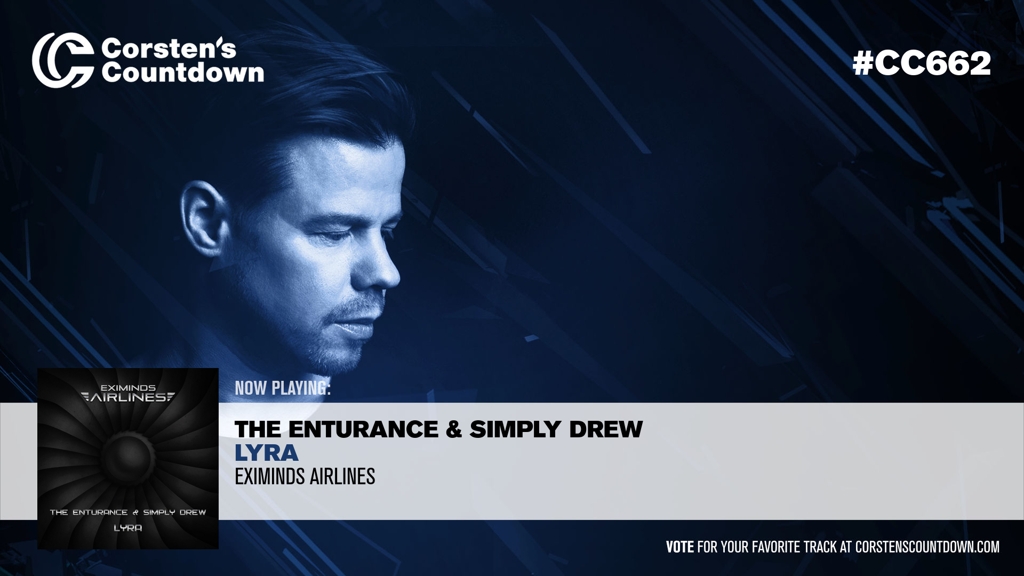ResonationRadio's tweet photo. 06. The next track int the show is called “Lyra”. And that’s a collab between The @Enturance &amp; Simply Drew! [@Eximinds Airlines] #CC662 https://t.co/OVE7gvSjqt https://t.co/wSnjTmErjS