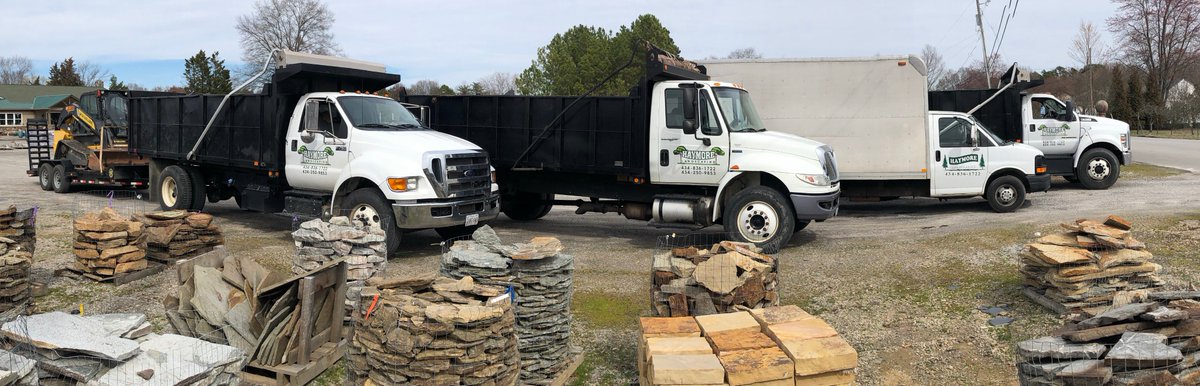 HaymoreInc's tweet photo. @DHS_Wolf @DHSgov @realDonaldTrump @USDOL #releasethevisas #H2B #saveH2B Only a quarter of the truck and equipment fleet. Trump says the Hispanic community is making this country thrive. Let them come back to work as they have for the past 15 years!! https://t.co/FTxpquYBmR