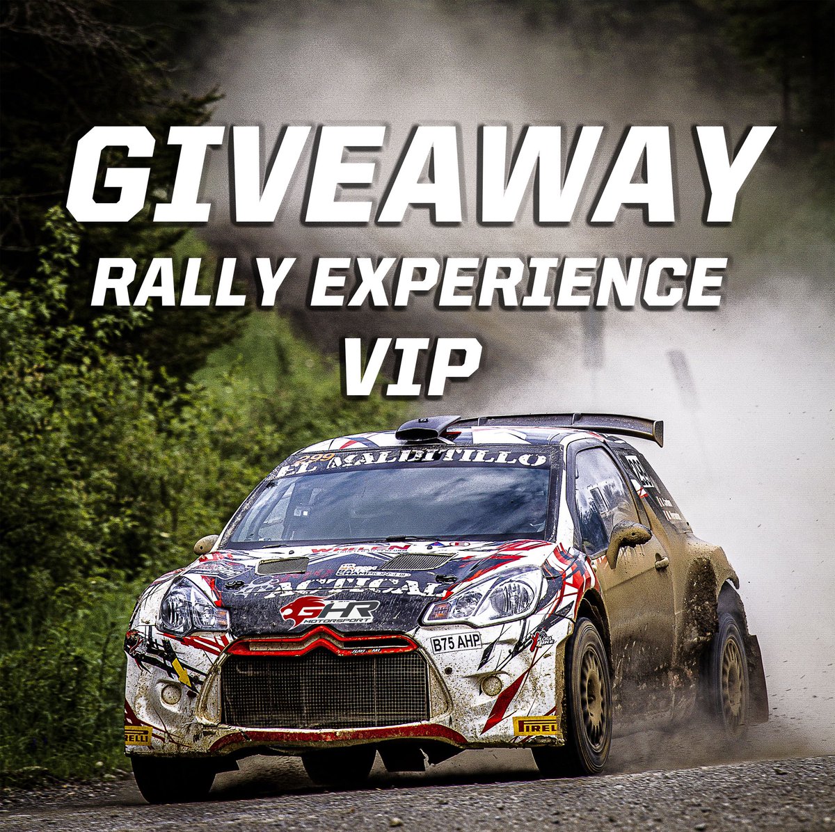GHRmotorsport's tweet photo. GIVEAWAY VIP RALLY MEXICO!🏁🔥 
¡Participa para ganar EXPERIENCIA INCREIBLE EN WRC! 

Pasos:
🔵Seguir a: @GHRmotorsport @jhrally @399cordero @tv4guanajuato 
🔵Da RT a este tweet.

✅¡Ya estás participando!

🚀Anunciamos ganador el martes 10 de marzo! 

Ve a Instagram a participar https://t.co/9pxOiPBQ20