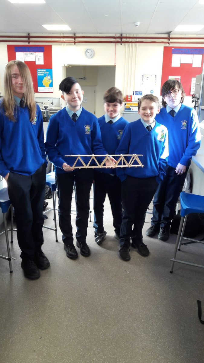 TechScoilMhuire's tweet photo. Day 3 of Engineers Week. Action packed day!! Students take part in a laser cutting workshop producing some very creative pieces of work. 2nd students completed their brilliantly designed bridges. Now can they withstand the weight tomorrow!!  @JCt4ed @EngineerIreland https://t.co/woigO4uMVZ