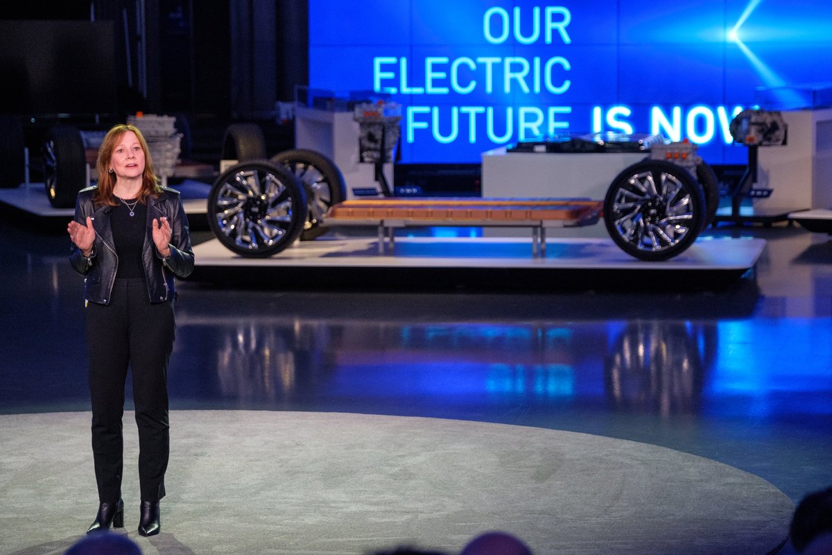 This is a historic week for <a href="/GM/">General Motors</a>. We're aggressively going after every aspect of the #EV ecosystem. We’re creating EVs for every brand, segment, body style, price point, and part of the country. Our electric future is now. media.gm.com/media/us/en/gm…