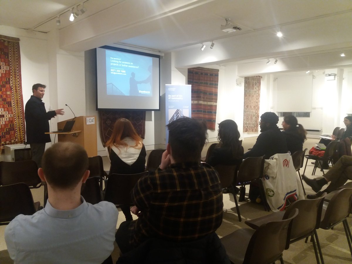 NiallHealy14's tweet photo. Excellent CPD presented by @Xtratherm for @CIAT_London this evening. More events coming soon for @CIATechnologist in the London Region. https://t.co/vHNrPTb8ER