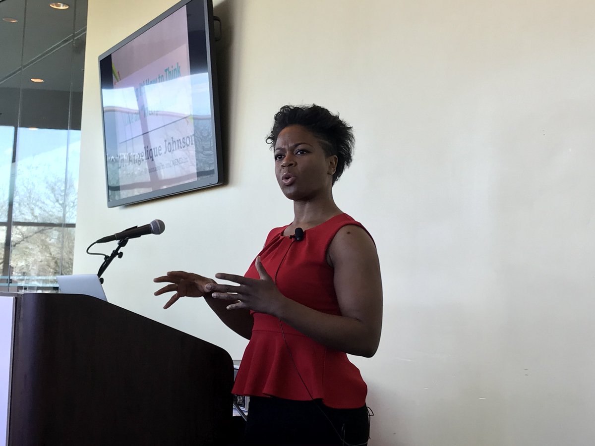 BFLouLisa's tweet photo. I’m at @leadlouisville #bestsummit listening to Dr. Angelique Johnson talk about interpreneurship. How do you focus on the business of you? https://t.co/rnZK0vqdlP