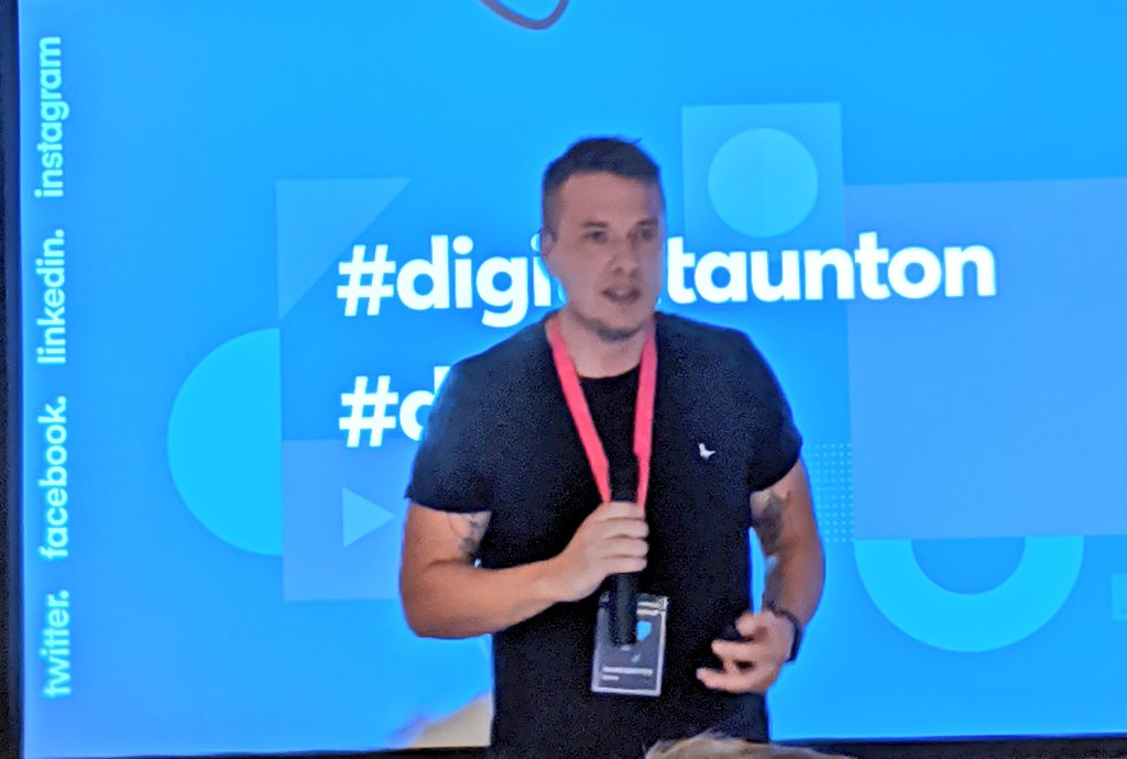 DoctorRobotnik's tweet photo. Starting with our @shanegriffiths and a word of welcome #DigitalTaunton oh and new hashtag #DTTech https://t.co/mJ5ymtAT7L