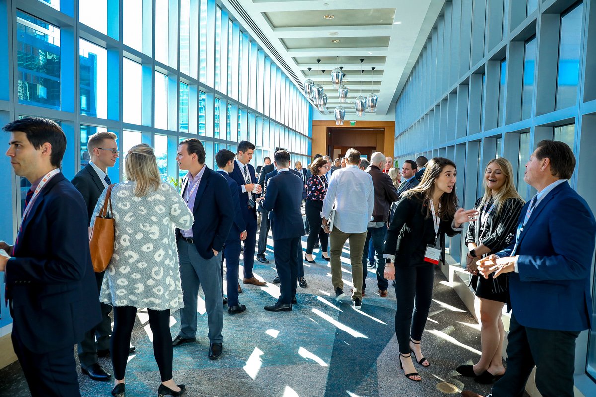 umiamimredu's tweet photo. During this year's @univmiami #UREIMPACT, students, alumni, Board Members, and industry leaders had the opportunity to engage over food and drink. These networking breaks, presented by our Platinum Sponsors, allowed for genuine connections all throughout the #Conference. https://t.co/3ENXVjbehC