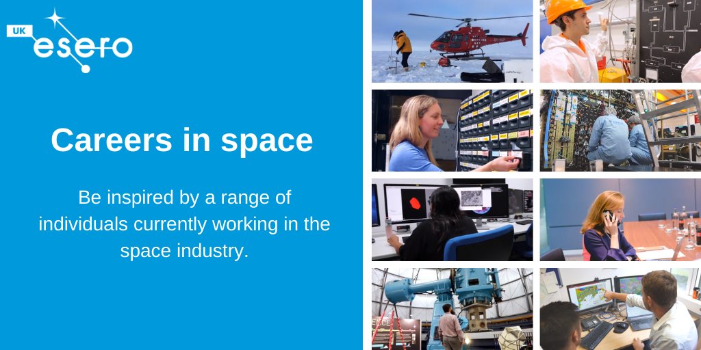 STEMLearningUK's tweet photo. Ever wondered what careers are available in the space industry? 🛰🚀

From Glaciologist to Professor of Astrobiology, be inspired by a range of individuals currently working in the space industry and explore how they use STEM skills in their everyday lives https://t.co/hCKJrrHFkZ https://t.co/TrMNEKAWnA